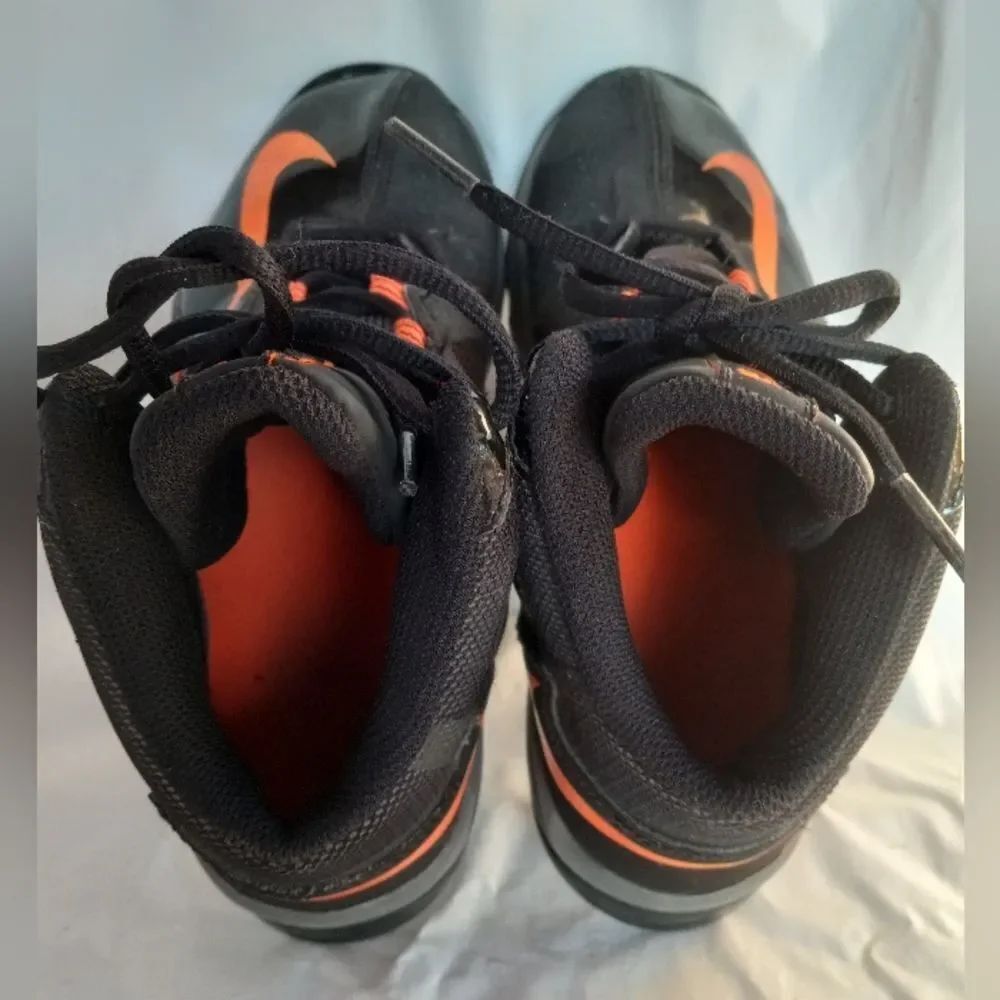 Nike Air Max Shutter Step 2 653754 003 Black & Orange Kids Size 5Y - Picture 7 of 10